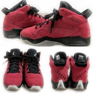 Jordon Boys Suede High-Top Sneakers Sz 6